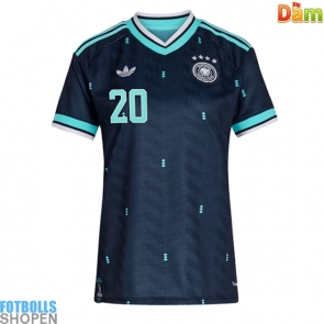 Billiga Tyskland Serge Gnabry #20 Bortatröja Dam VM 2026 Kortärmad